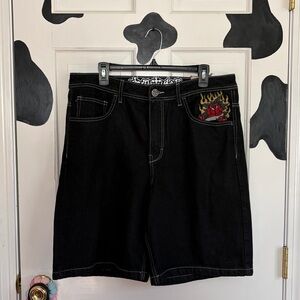 Women’s Ninth Hall Idle Jort Washed Black